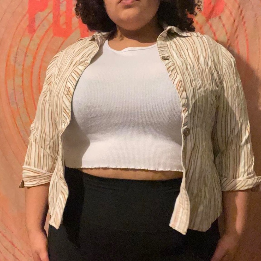 Thrifted as a 1X, fits like L.